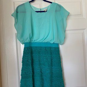 Teal Dress (Francesca's)
